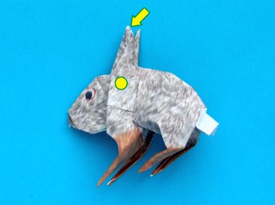 origami rabbit diagrams