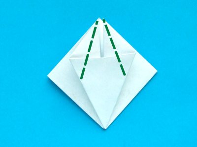 origami rabbit diagrams