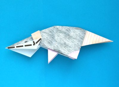 advanced origami rat folding instructions