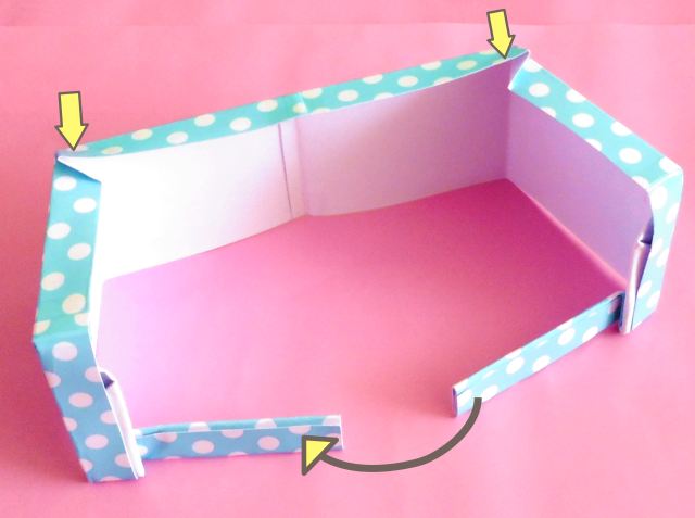 Make a rectangle Cake Box