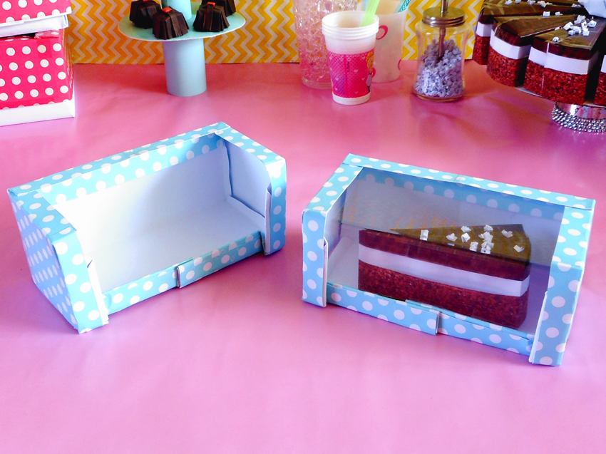 Origami Cake Boxes