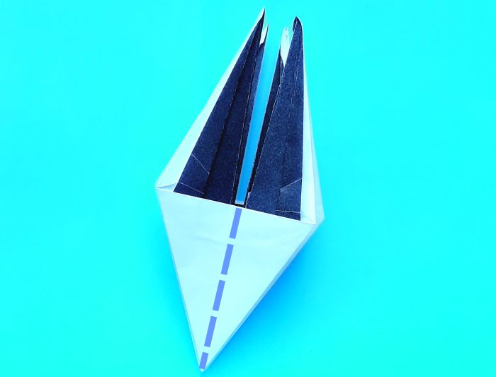 Origami Kraanvogel vouwen