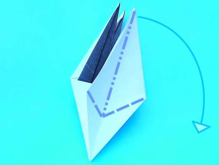 Origami Kraanvogel vouwen