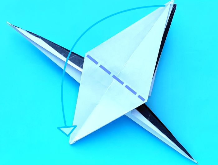 Origami Kraanvogel vouwen