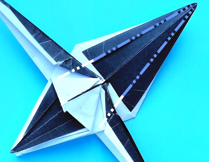 Origami Kraanvogel vouwen