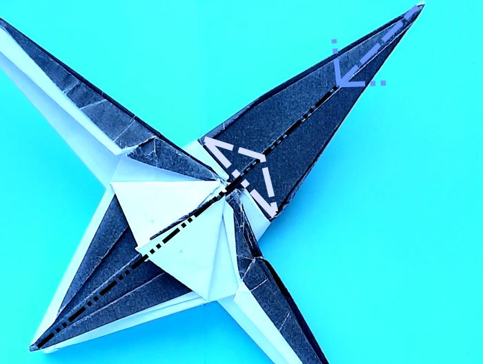 Origami Kraanvogel vouwen