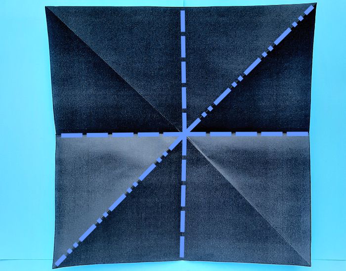 Origami Kraanvogel vouwen