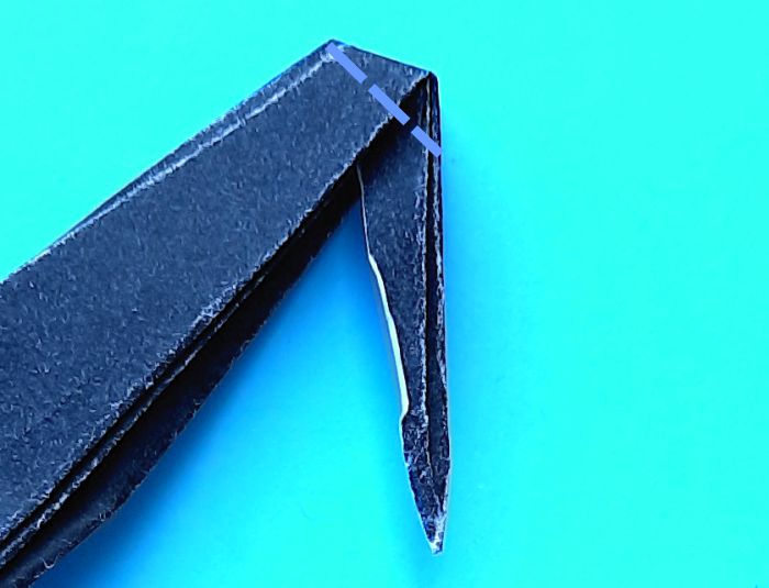 Origami Kraanvogel vouwen
