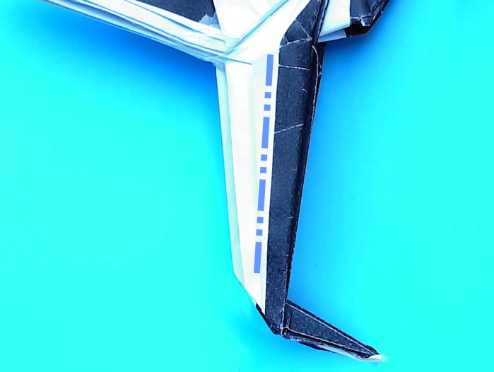 Origami Kraanvogel vouwen