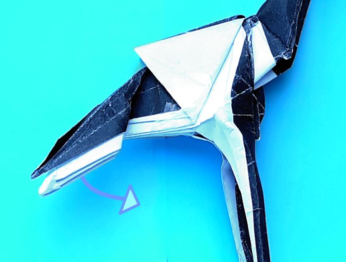 Origami Kraanvogel vouwen