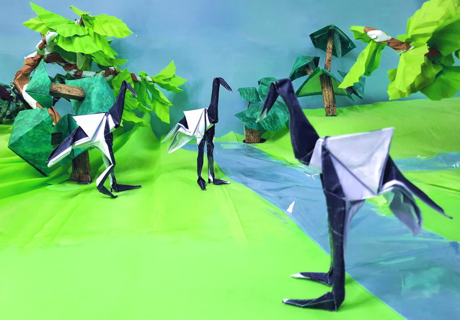 Origami Kraanvogels