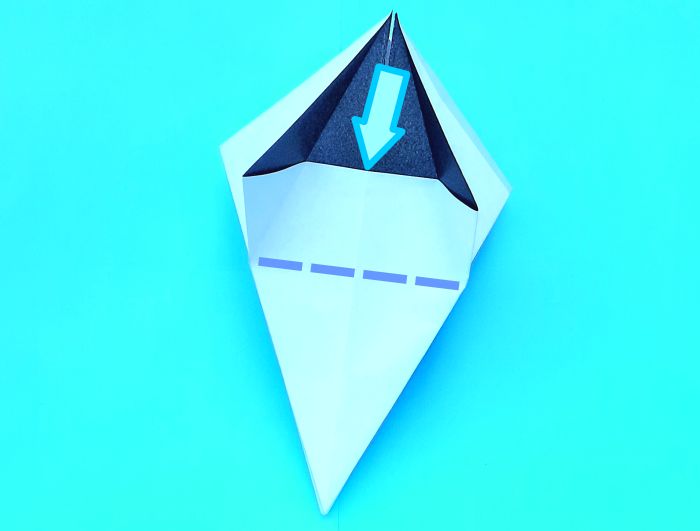 Origami Kraanvogel vouwen