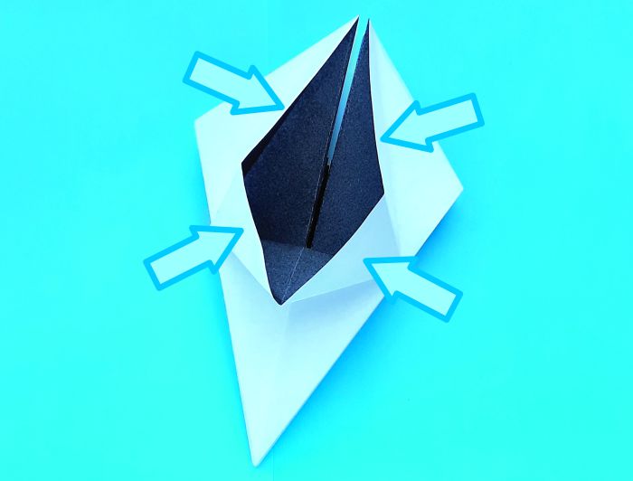 Origami Kraanvogel vouwen