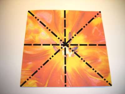 rode origami bloem rode origami bloem