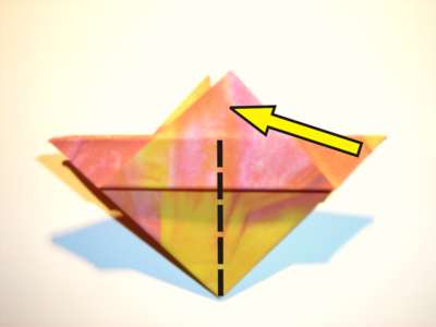 rode origami bloem rode origami bloem
