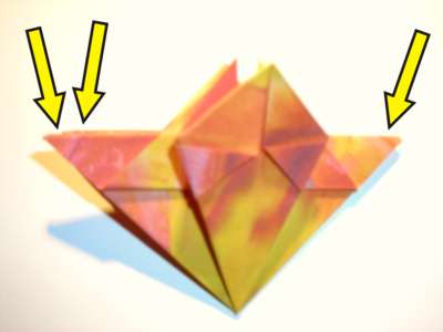 rode origami bloem rode origami bloem
