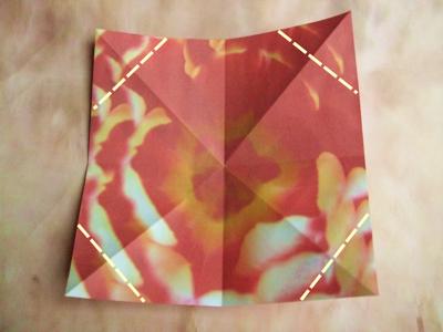diagrams for a red origami flower diagrams for a red origami flower