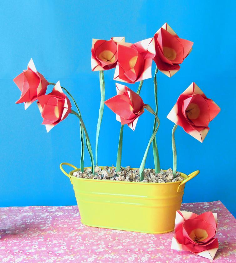 Origami Roosjes Origami Roosjes