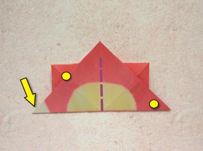 Origami Roosje vouwen Origami Roosje vouwen