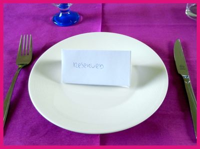 origami reserved place card origami reserved place card