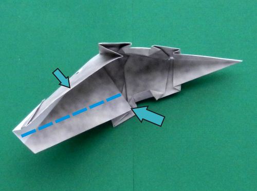 Origami Rhino folding instructions