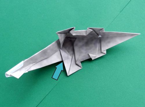 Origami Rhino folding instructions