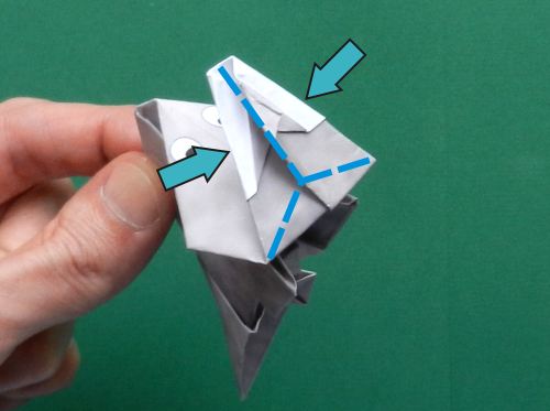 Origami Rhino folding instructions