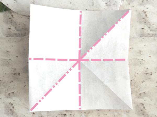 Origami haan vouwen Origami haan vouwen