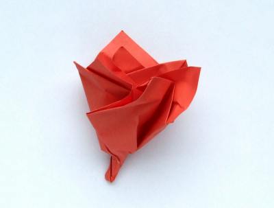 Fold Origami Roses