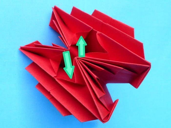 Fold Origami Roses