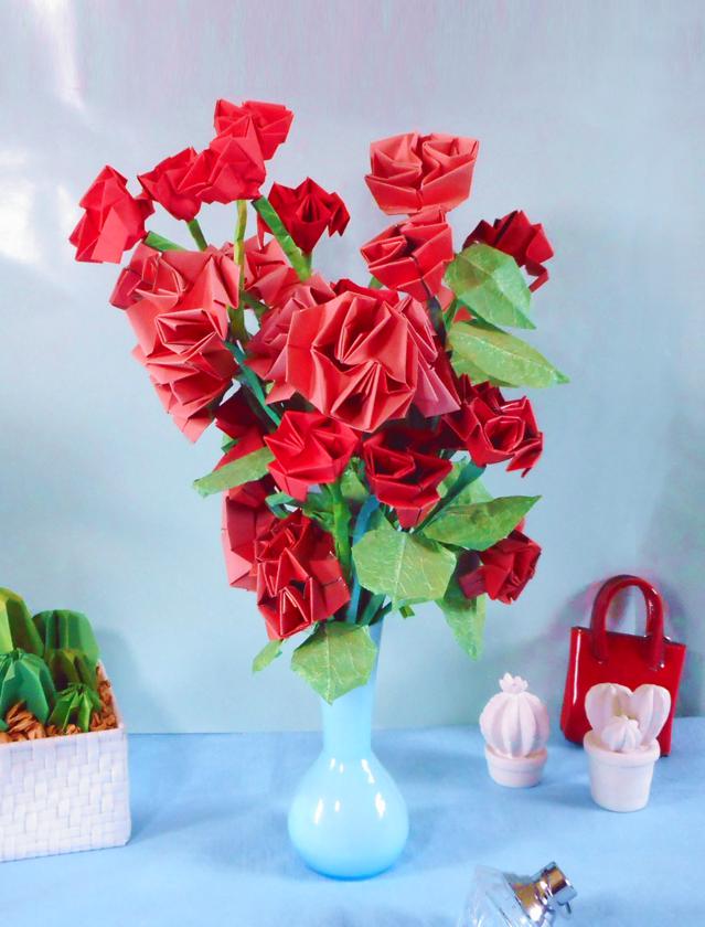 Origami Roses Origami Roses