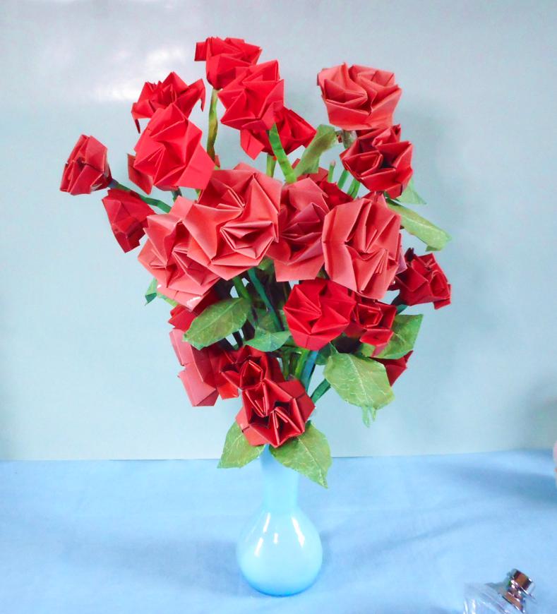 Origami Roses Origami Roses
