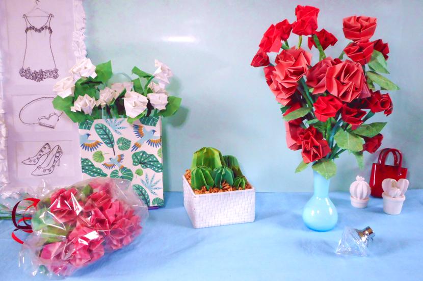 Origami Roses Origami Roses