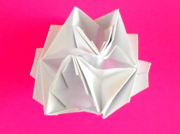 Origami rose