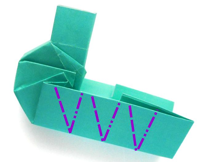 Rond Origami Flesje maken Rond Origami Flesje maken