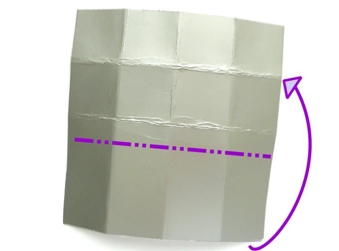 Rond Origami Flesje maken Rond Origami Flesje maken