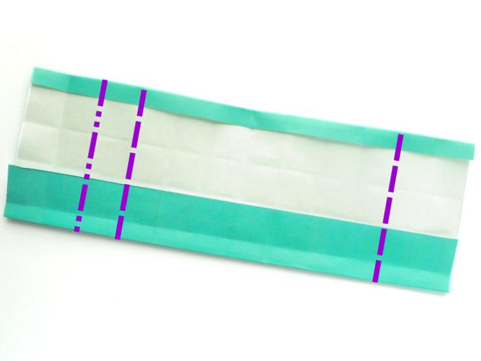 Rond Origami Flesje maken Rond Origami Flesje maken