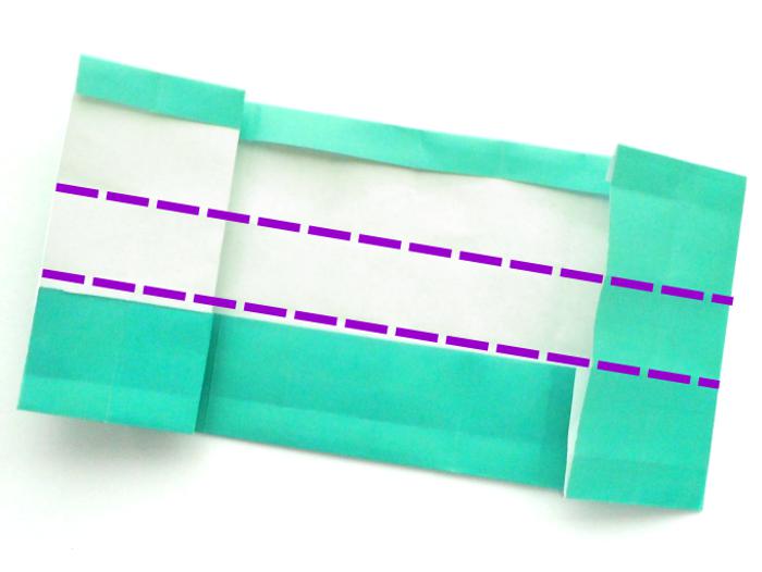 Rond Origami Flesje maken Rond Origami Flesje maken