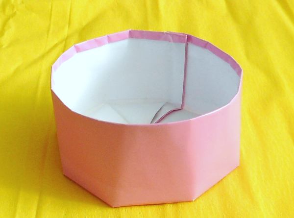 Make Round Origami Boxes