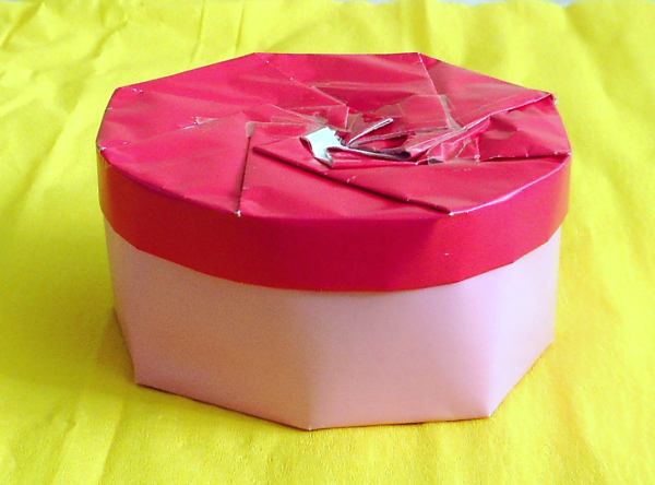 Round Origami Gift Box