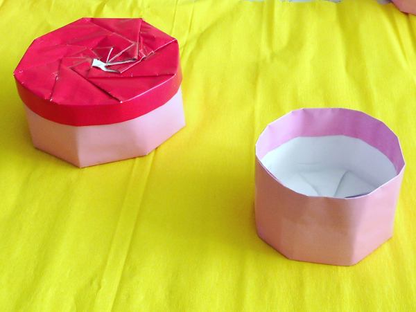 Round Origami Gift Box