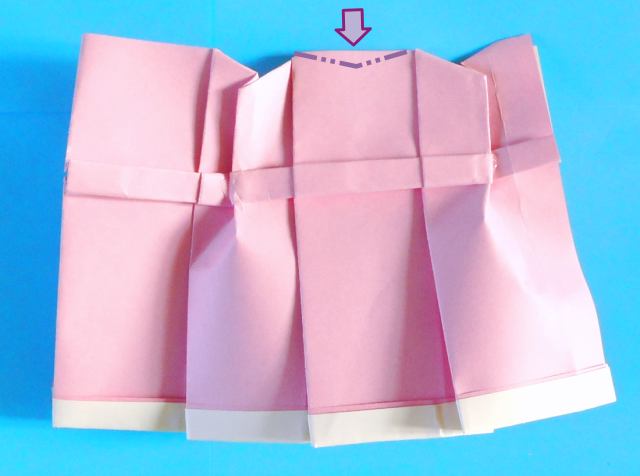 Fold an Origami Sailor Dress