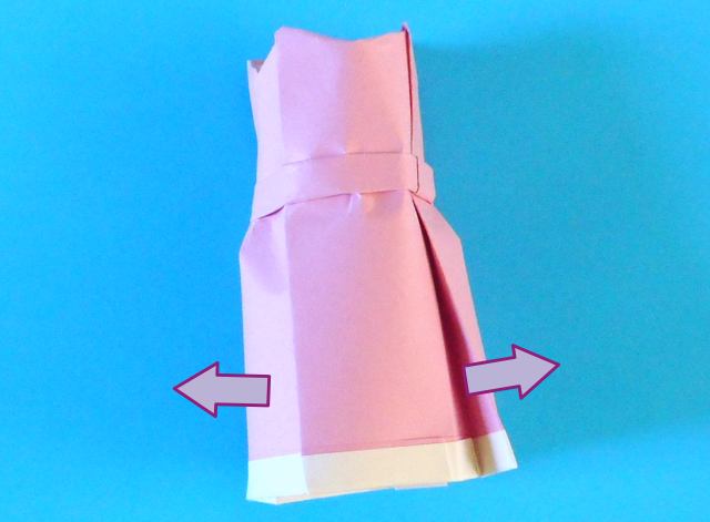 Fold an Origami Sailor Dress Fold an Origami Sailor Dress