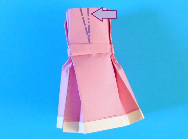 Fold an Origami Sailor Dress Fold an Origami Sailor Dress