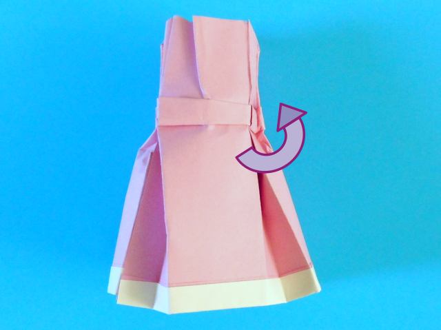 Fold an Origami Sailor Dress