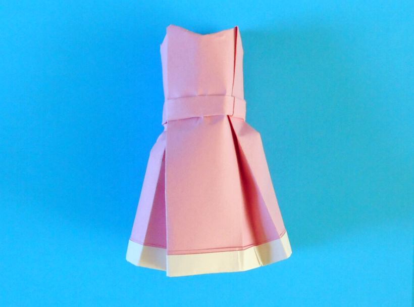 Origami jurk