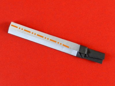 how to fold an origami samurai sword how to fold an origami samurai sword