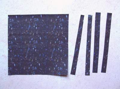 zandkorrels van papier maken zandkorrels van papier maken