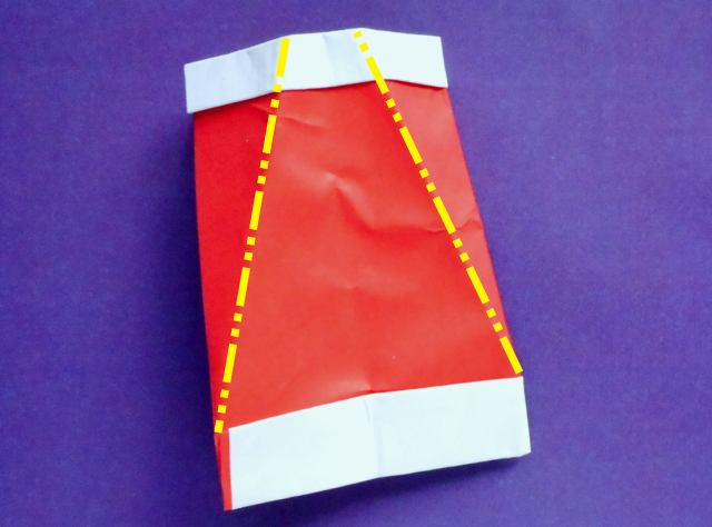 Make an Origami Santa Hat