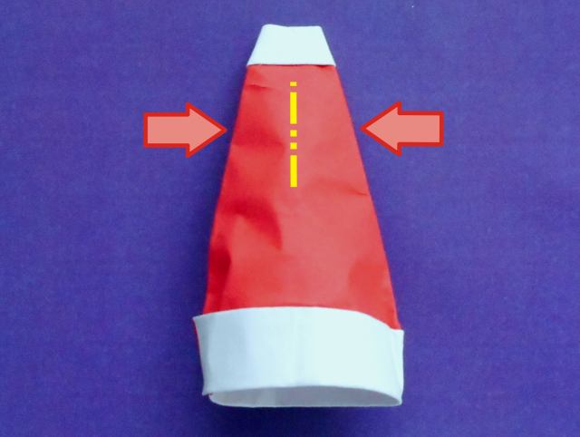 Make an Origami Santa Hat